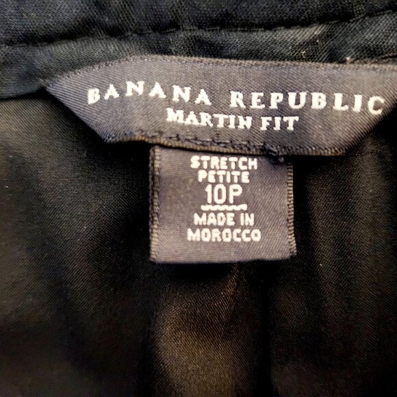 Banana Republic Martin Fit Dress Pants Slacks Size 10P - Picture 3 of 4